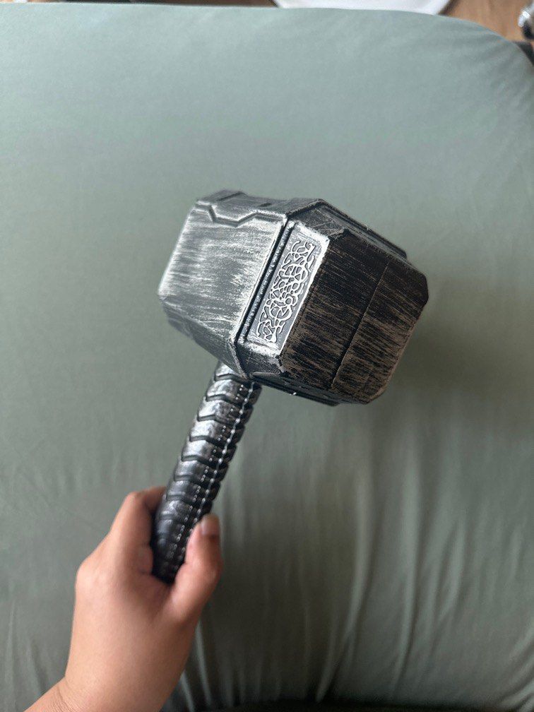 Thor Hammer Toy (Category: Action & Battle Toys) located in Mandaluyong City. Submitted by chiacells (Listing ID 1366952867, Image 2). Description: .