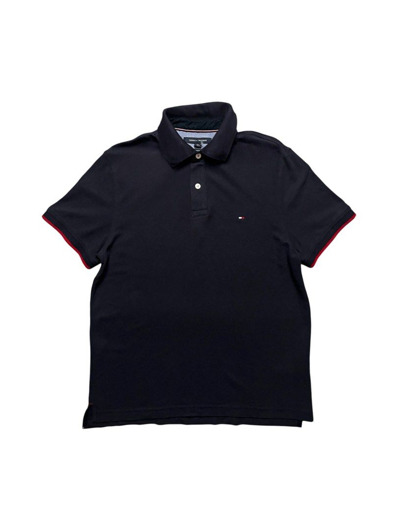 Tommy Hilfiger polo shirt (Category: Tshirts & Polo Shirts ) located in Malasiqui. Submitted by fosh0fosh0 (Listing ID 1366999560, Image 1). Description: s-M Length 26 width 20 shoulder 16.4 9/10 condition ❤️.