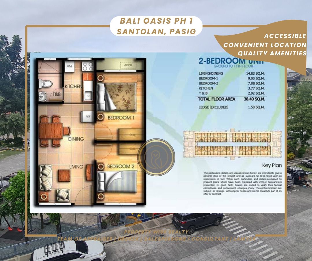 Units for Rent at Bali Oasis Pasig (Category: Apartments & Condos) located in Taguig. Submitted by tanyapropertywise (Listing ID 1366929735, Image 3). Description: We hold the most comprehensive listing in Bali Oasis. Message us your requirements! Available Units for Rent We hold the most comprehensive listing in Bali Oasis. Message us your requirements! Available Units for Sale: 012 *38.40sqm east facing 2BR with parking - 4.9M 014 *38.40sqm fac