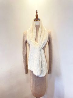 White mink scarf 白色水貂頸巾63008925824643110