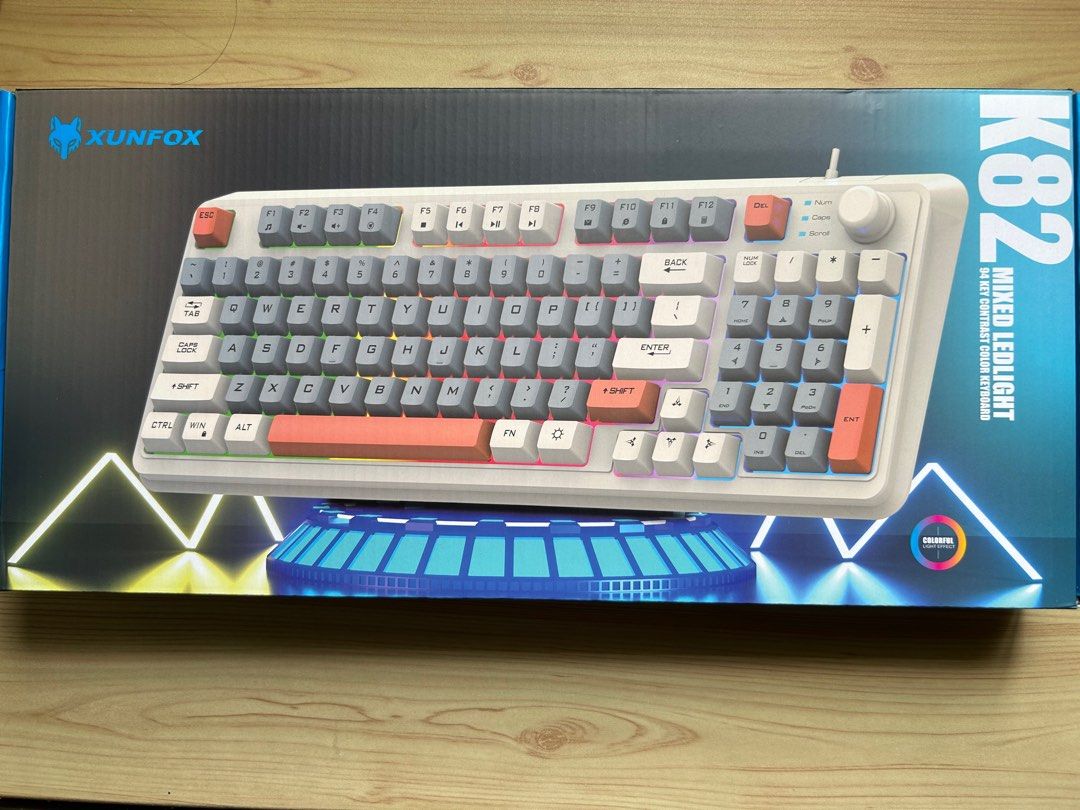 100% RGB Gaming Keyboard (Category: Computer Keyboard) located in Singapore. Submitted by celcius38.9 (Listing ID 1371972416, Image 2). Description: Unused Gaming Keyboard Wired .