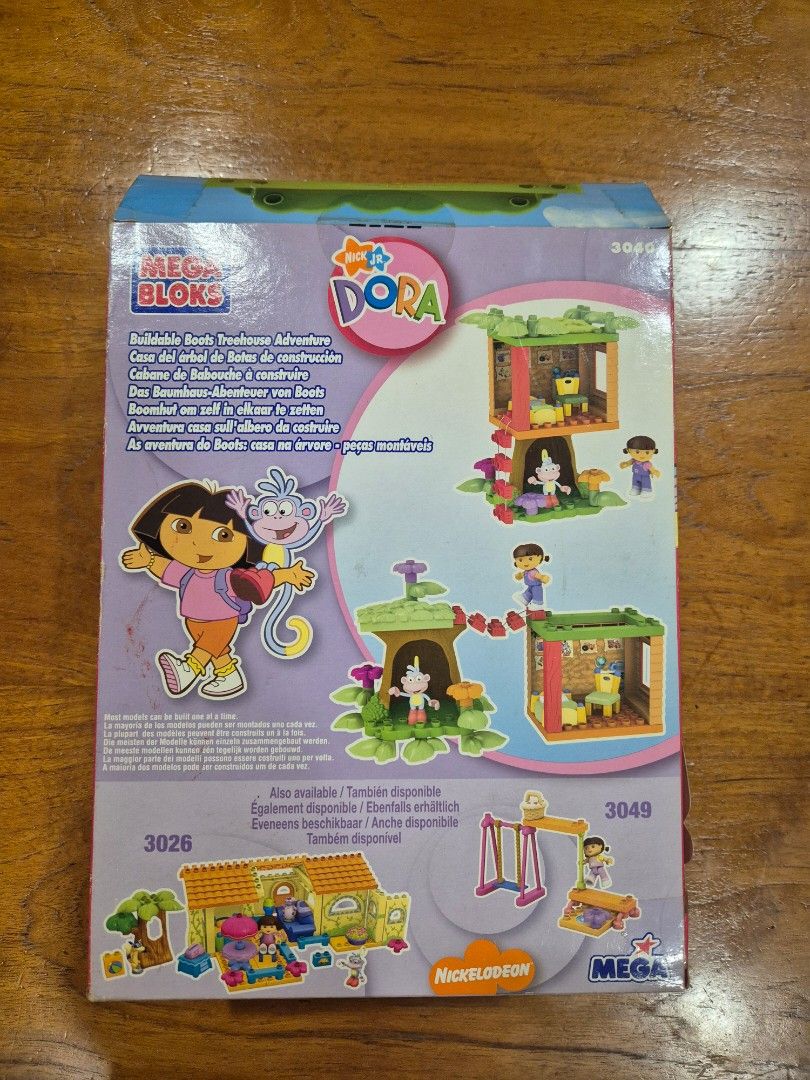 2007 Mega Bloks Dora's Buildable Boots Treehouse Adventure, Hobbies ...