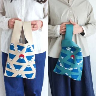 Order Japan Fujiyama Knitting Tote Bag - Japanese Direct Purchase63000074258561118