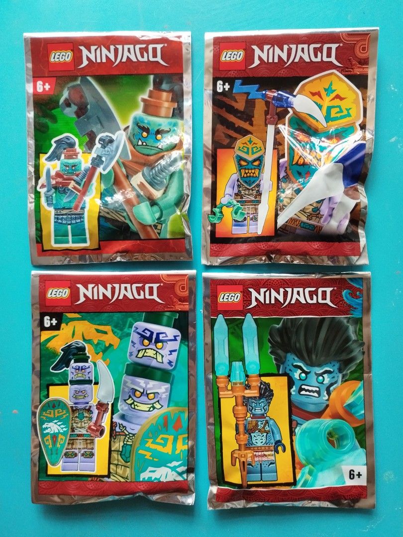 有貨LEGO NINJAGO 892176 THUNDER KEEPER , 892178 POUL ERIK , 892070
