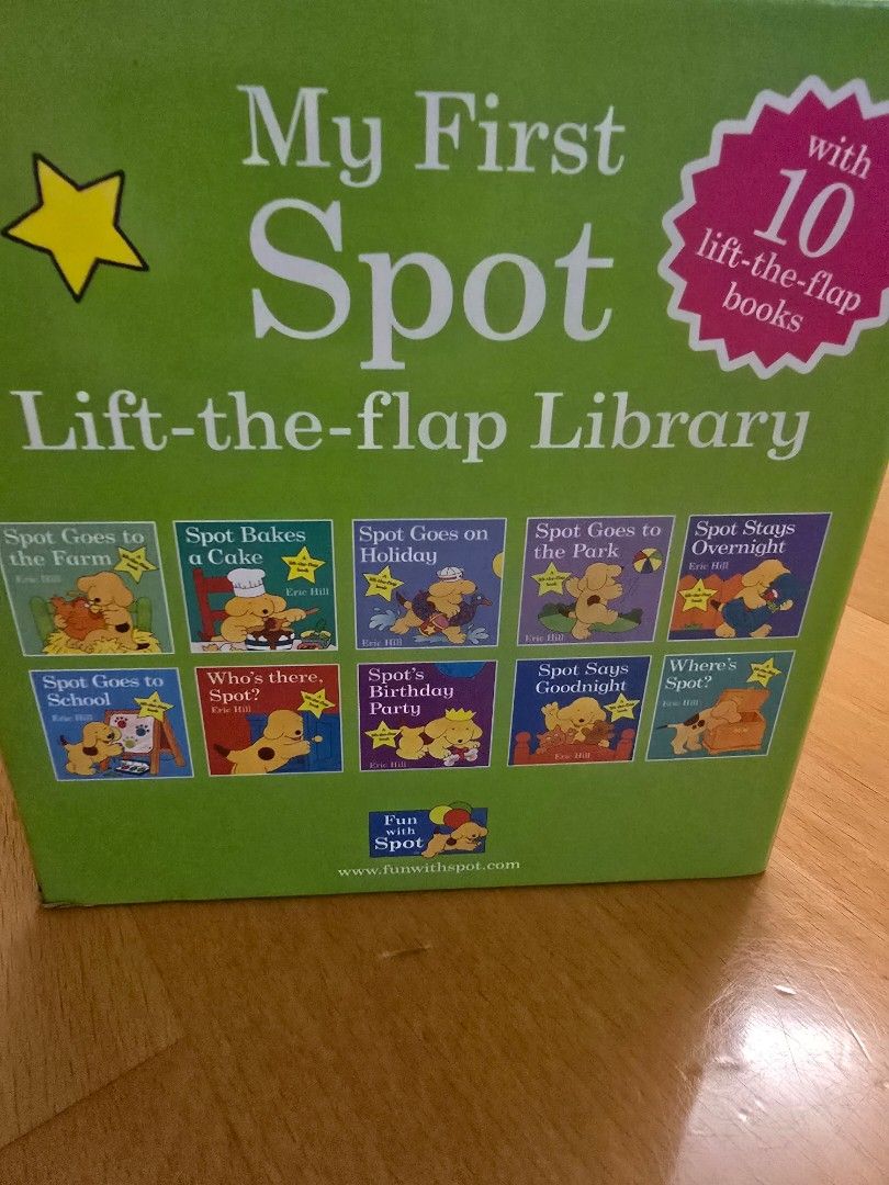My first Spot Lift-the-flap Library 10冊