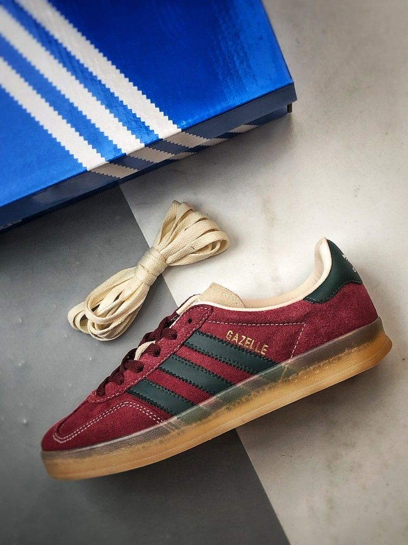 adidas gazelle silver green womens Adidas Gazelle Indoor Trainers