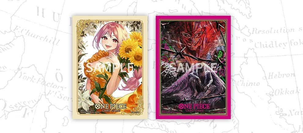 Bandai One Piece OFFICIAL CARD SLEEVE AUTHORIZED RETAILERS EDITION vol.4  [Rebecca /Doflamingo ], Hobbies & Toys, Toys & Games on Carousell
