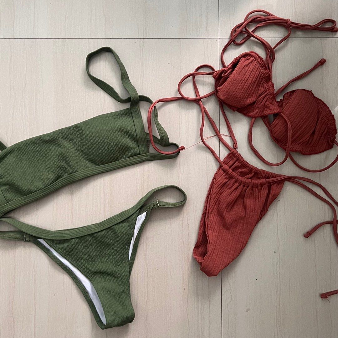 Bikini Bundle (Category: Bikinis & Swimsuits) located in San Isidro. Submitted by jieliennekatherine (Listing ID 1372000264, Image 1). Description: Just fitted! Bought on 🍊app.