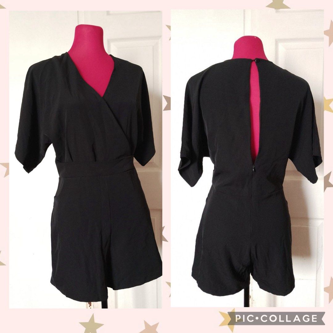 Black Romper (Category: Rompers) located in Pasig City. Submitted by ThingsToExplore (Listing ID 1372054131, Image 1). Description: good as new.