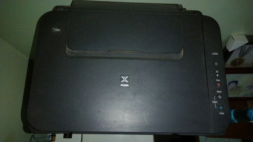 CANON PRINTER (Category: Printers, Scanners & Copiers) located in Cebu City. Submitted by aky_deee (Listing ID 1372063311, Image 2). Description: ✅Bought this for 6k sa SM City Cebu🥹 ✅Still usable but YOU NEED TO REPAIR IT FIRST ✅With inks inside the printer 90% full pa. ✅Still negotiable pa po🥹. Just offer lang and let's see what we can do😶‍🌫️ ✅Flaws: don't know sa model ng printer since I can't find the box na but I think you can check the 