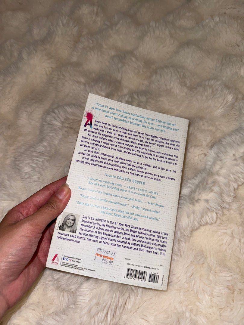 Confess Colleen Hoover (Category: Storybooks) located in Las Pinas. Submitted by privari (Listing ID 1372018145, Image 3). Description: .