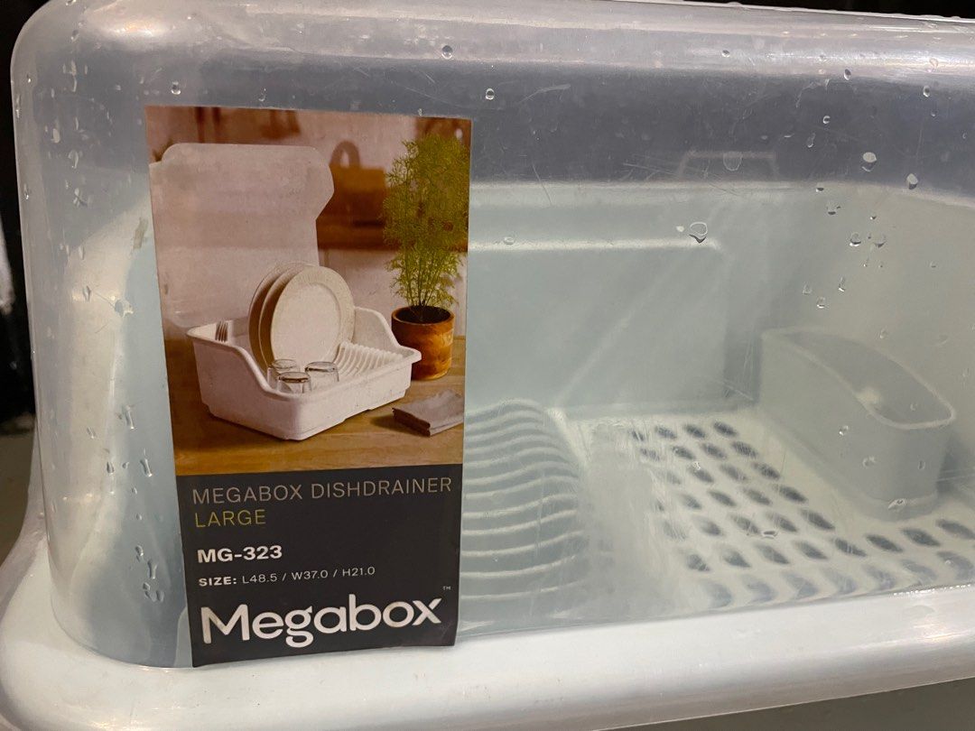 Dish Organizer / Kitchen organizer (Category: Food Organization & Storage) located in Quezon City. Submitted by racks_and_bookshelves (Listing ID 1371918282, Image 1). Description: Like new no issue. Naging storage lang ng tupperware. QC.