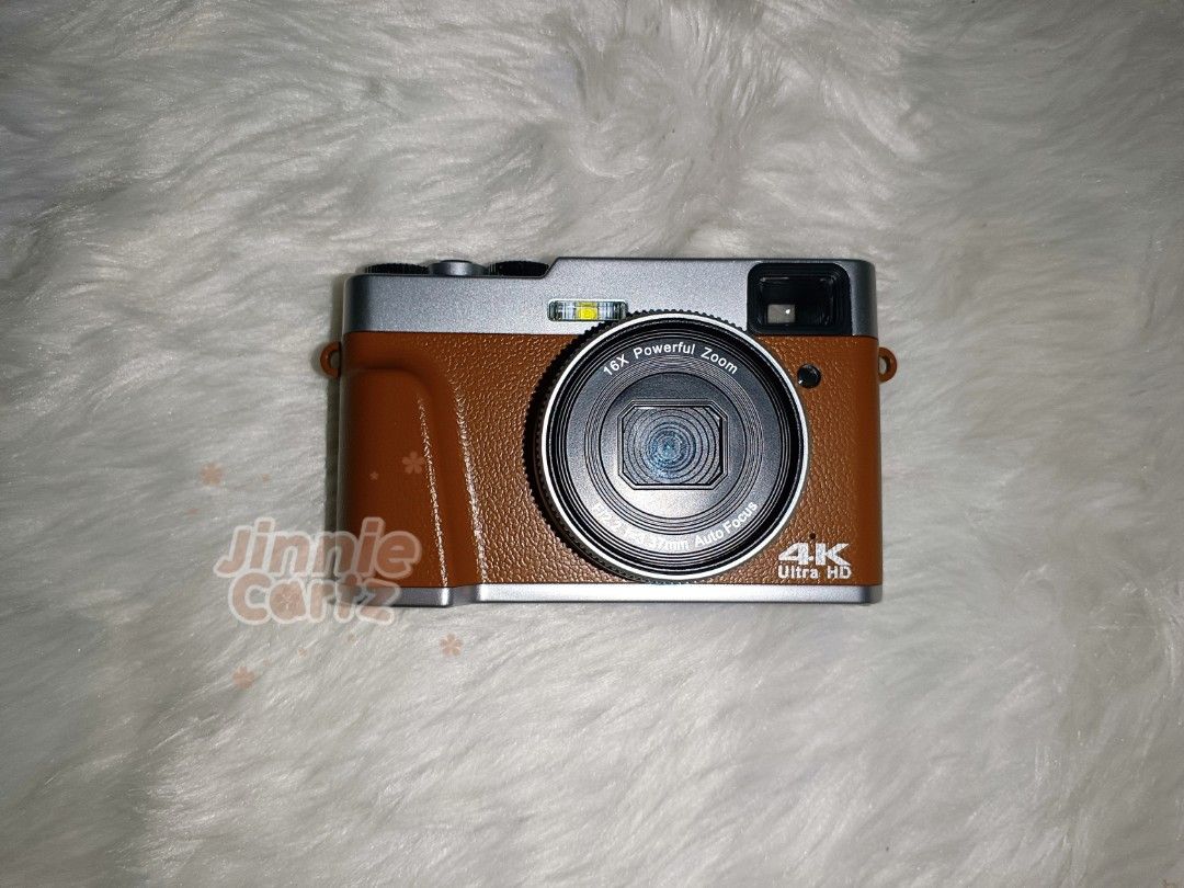 Fuji Cam Dupe (4K ULTRA HD) (Category: Cameras) located in Nagcarlan. Submitted by jinnie_cartz (Listing ID 1372027676, Image 2). Description: 4K ULTRA HD DIGITAL CAMERA CAMERA DETAILS: ✓ 4K ULTRA HD ✓ W FRONT AND REAR LENS ✓ ANTI SHAKE, AUTO FOCUS, OPTICAL VIEWFINDER ✓ 16X ZOOM ✓ W FLASH ✓ W SO MANY FILTERS ✓ CAN RECORD VIDEO ✓ W SO MANY MODES SUCH AS TIMELAPSE, PHOTO LOOP INCLUSIONS: ✓ TYPE C CHARGING CABLE ✓ CAMERA POUCH ✓ 32 GB MEMORY CARD ✓ 