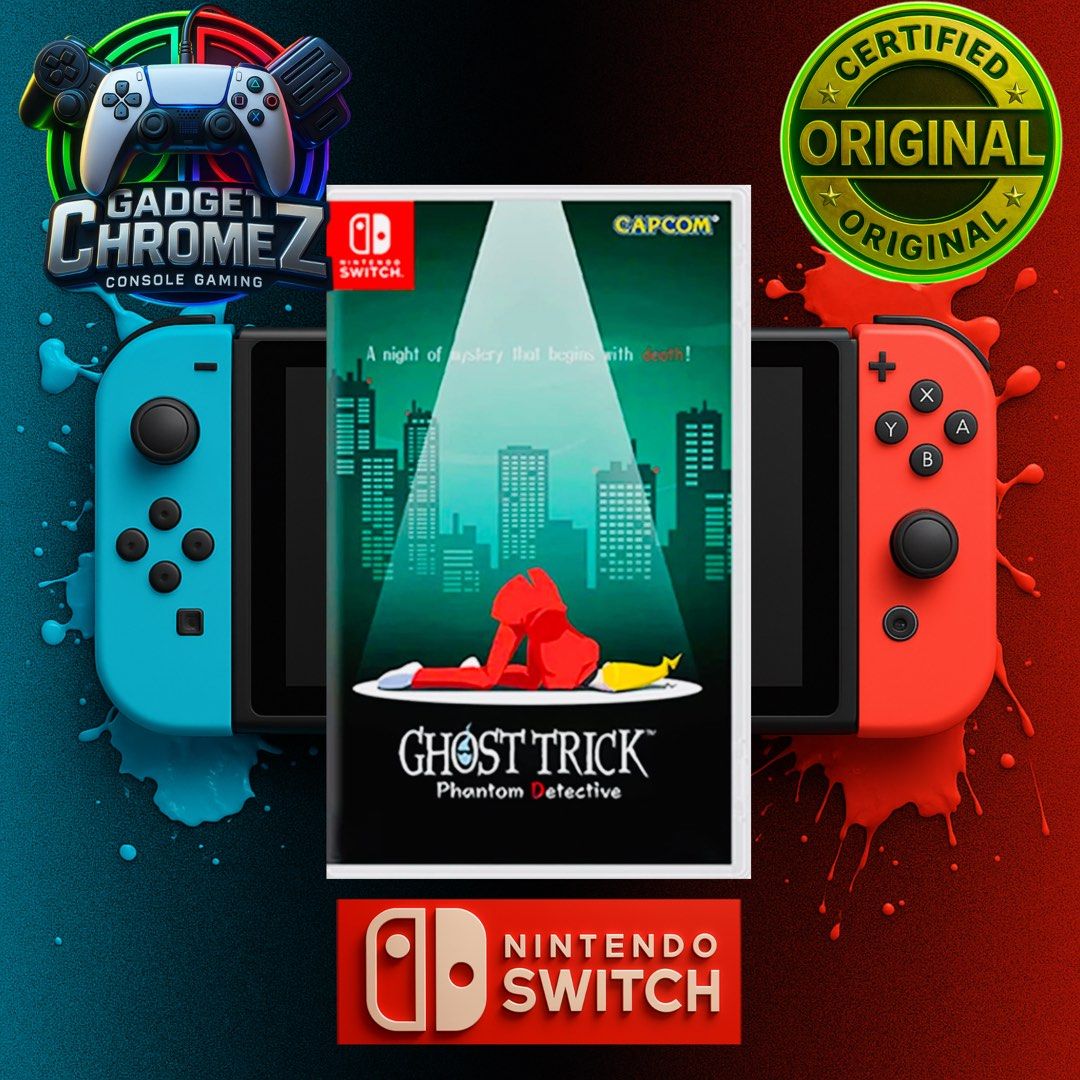 Ghost Trick Phantom Detective | Nintendo Switch Game | BRANDNEW (Category: Nintendo) located in San Jose del Monte. Submitted by gadget_chromez (Listing ID 1244120532, Image 1). Description: GHOST TRICK PHANTOM DETECTIVE BRANDNEW / SEALED Physical Cart. Safely packed with 2 layers of thick bubble wrap for maximum protection upon shipping out..