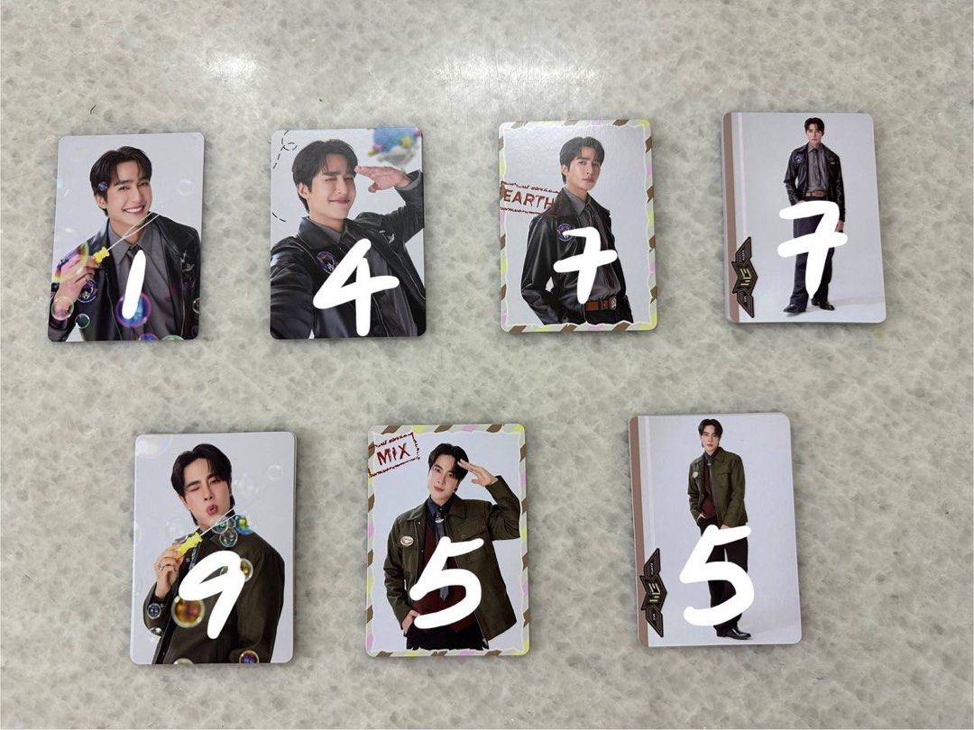 GMMTV LOL FAN FEST 2025 random card 隨機小卡JimmySea BounPrem