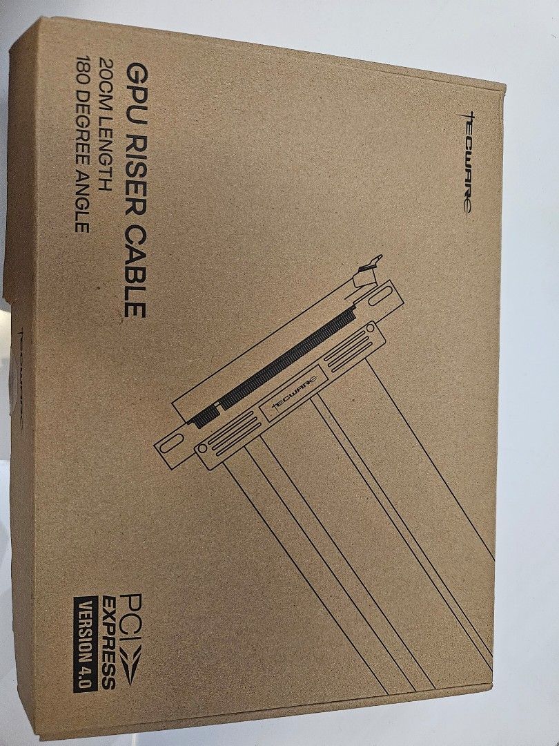 GPU Riser cable pcie4 20cm 180deg