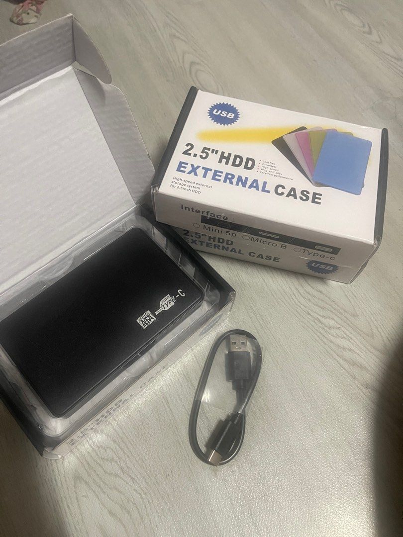HDD EXTERNAL CASE (Category: Computer Parts) located in Makati City. Submitted by jakeamos1066969 (Listing ID 1371906189, Image 1). Description: Makati Area.