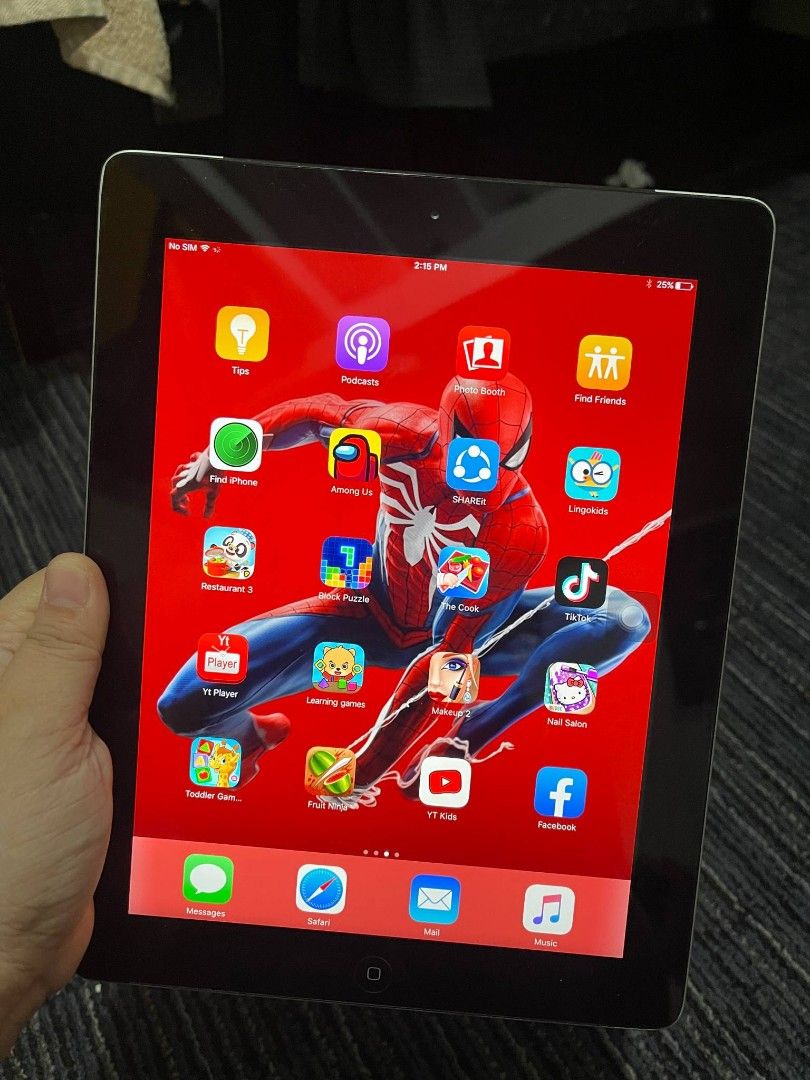 Ipad 4th gen 16gb with simslot (Category: iPad) located in Pasig City. Submitted by princesskhloe (Listing ID 1371954557, Image 3). Description: No issues.