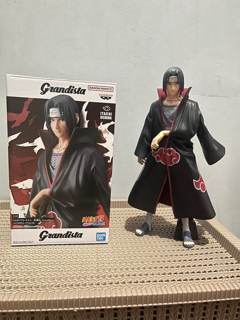 Itachi grandista (Category: Figurines & Statues) located in Dasmarinas. Submitted by keemi1 (Listing ID 1371904860, Image 1). Description: Itachi grandista figure Inopen lang sa plastic Pm me.