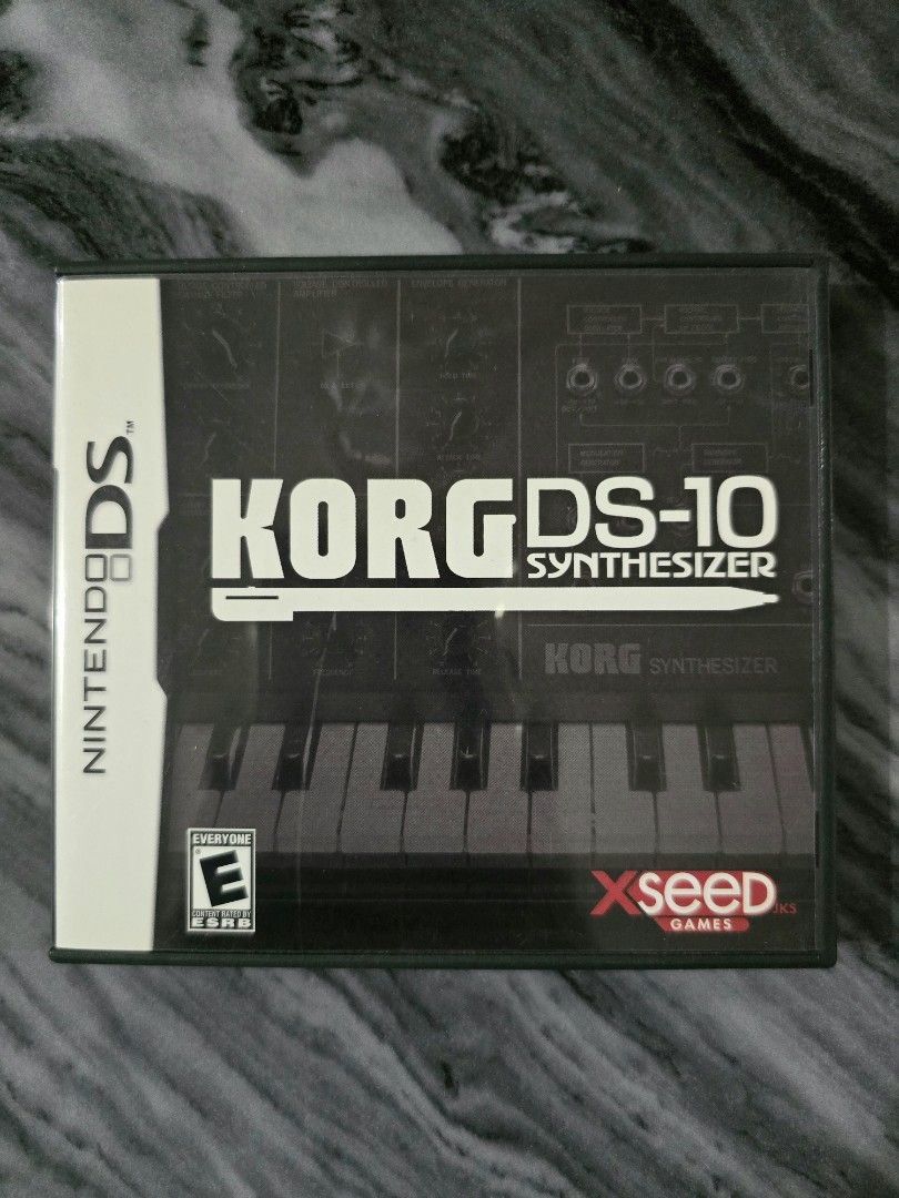 Korg DS 10 Synthesizer (Complete) Authentic for Nintendo DS 3DS (Category: Nintendo) located in Mandaluyong City. Submitted by chan.ningtatum (Listing ID 1371977354, Image 1). Description: For sale! Korg DS-10 Synthesizer Complete with Game, Case & Manual Good Working Condition. Authentic / Original Game Cartridge Checkouts via Shope e and Laz ada Available Shipping: Lalamove, Grab Meet ups: Mandaluyong and San Juan City.