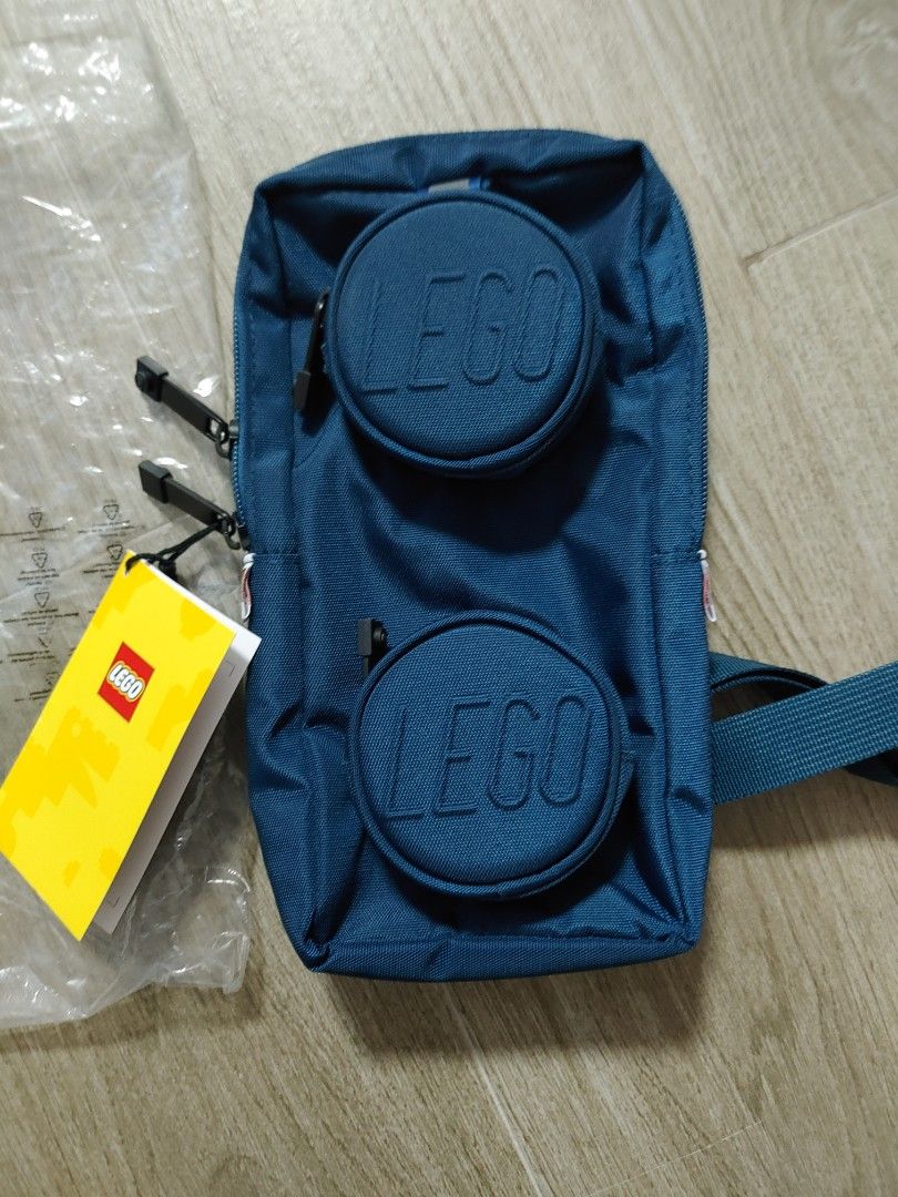 Lego Brick 1x2 Sling Bag, 男裝, 袋, 小袋- Carousell