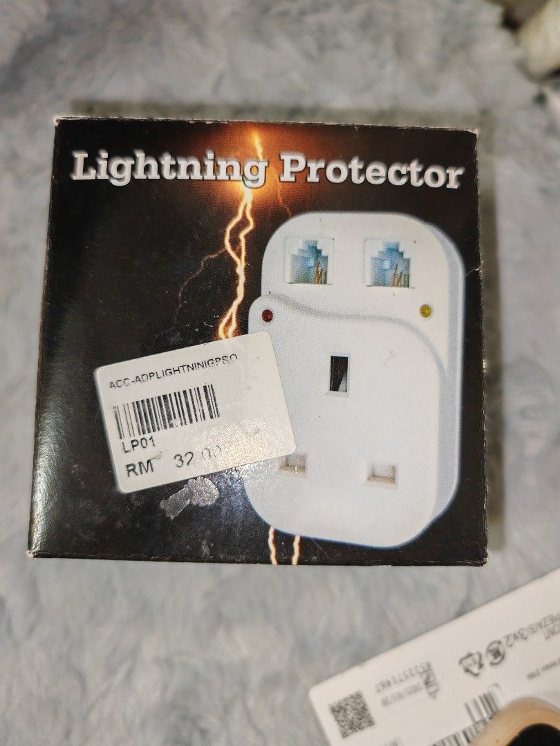 Lightning protector (Category: Cables & Adaptors) located in Kuala Lumpur. Submitted by goldenhawk.363b9b (Listing ID 1371924987, Image 1). Description: .