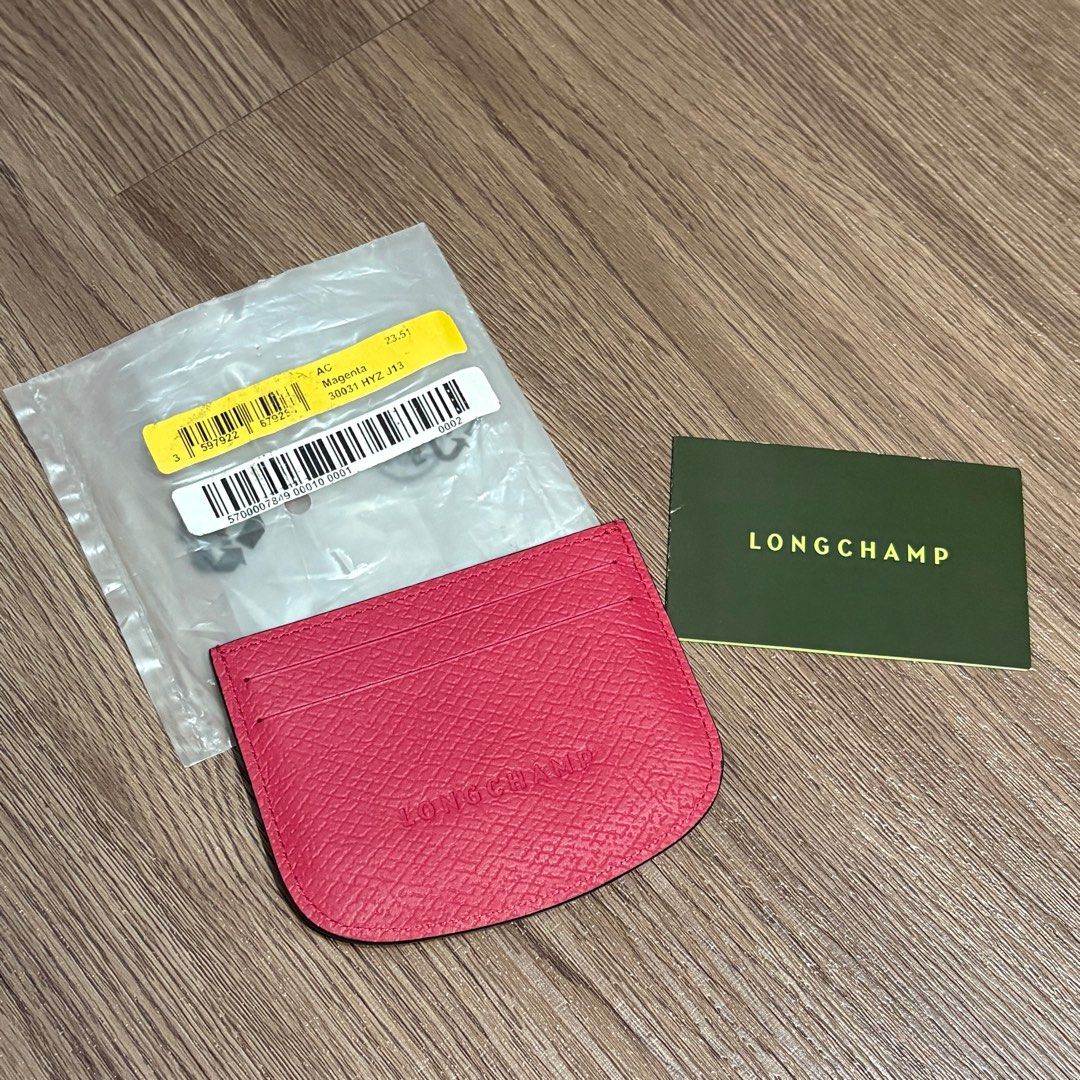 épure Longchamp Card Case NWT LONGCHAMP EPURE Card Case Wallets