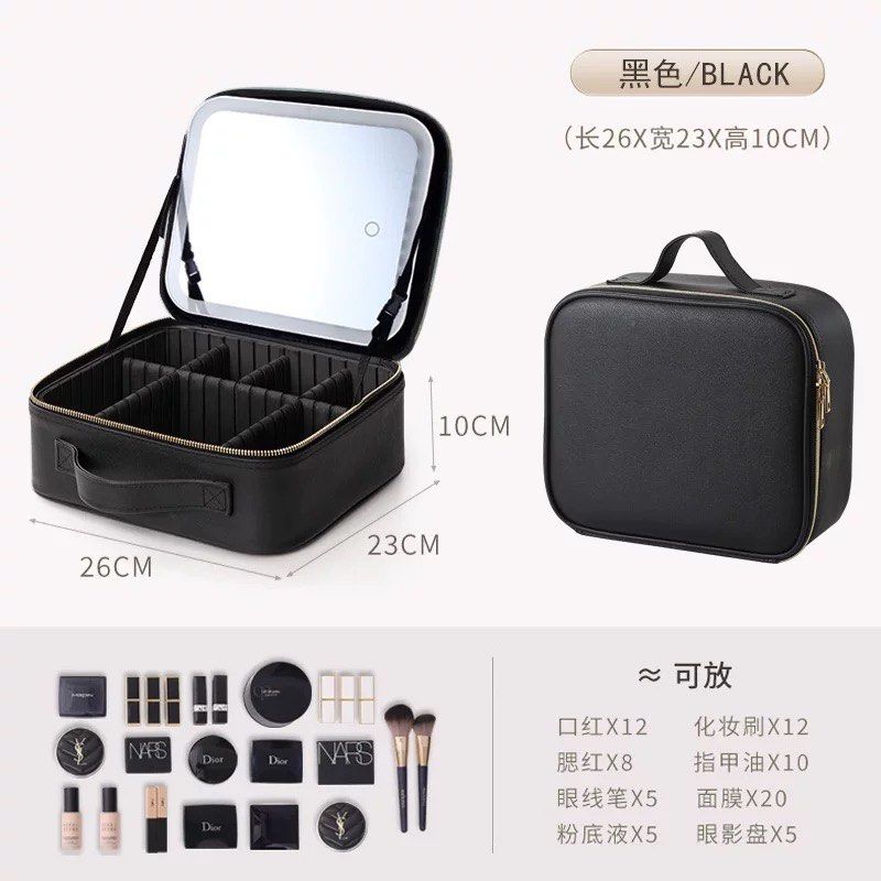 Make Up Bag (Category: Others) located in Georgetown. Submitted by jenny_loo (Listing ID 1371986554, Image 1). Description: Make up bag With 3colour light mirror Penang can meet Outstation can pos.