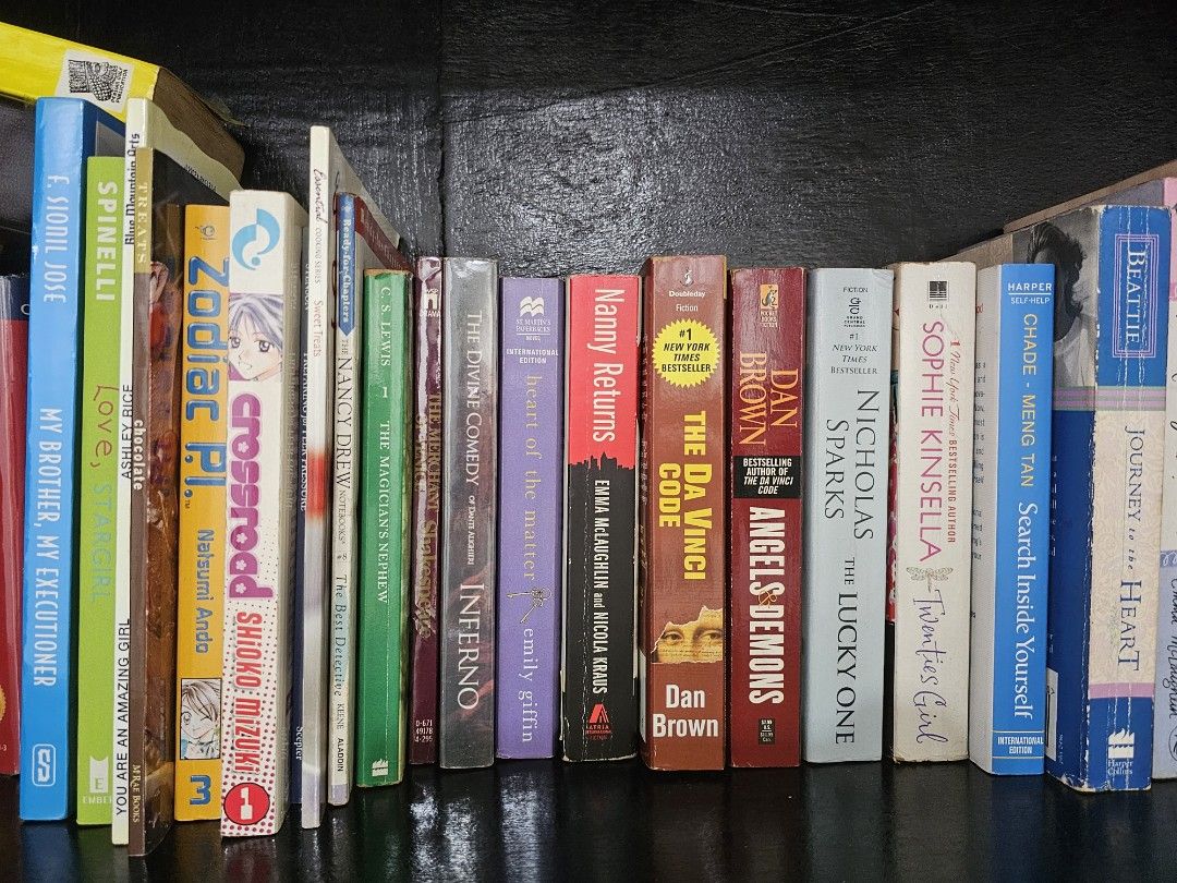 Miscellaneous books (₱50 EACH) (Category: Storybooks) located in Pasig City. Submitted by kabechoco (Listing ID 1372005239, Image 1). Description: PHP 50 each PHP 350 for 10.