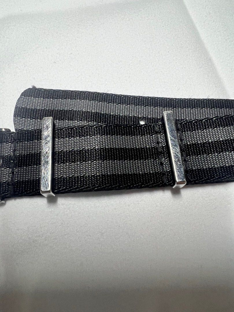 Omega Bond Nylon Nato Strap 21mm (Category: Women's Watches) located in Manila. Submitted by mr.arnie (Listing ID 1372020139, Image 3). Description: Original Omega Nato Strap 21mm wide 100% original Hairline scratches on the buckle No more box.