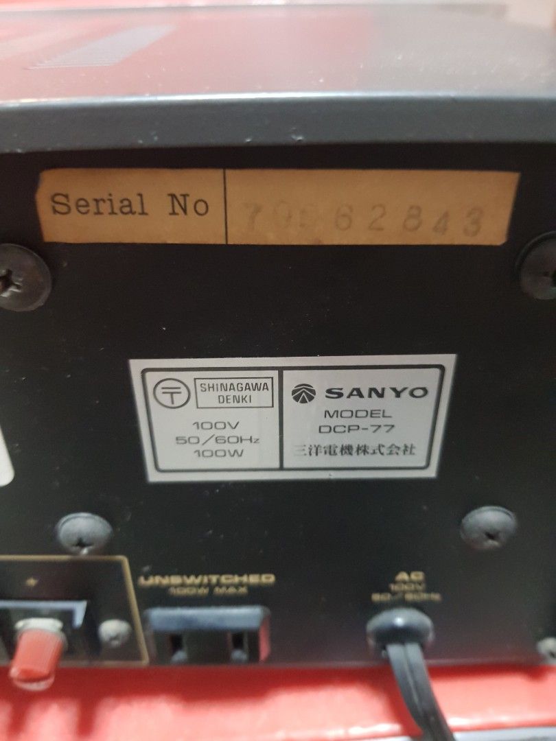 Rare Vintage Otto Power Amp (Category: Soundbars, Speakers & Amplifiers) located in Singapore. Submitted by hockseonglimsamuel (Listing ID 1372074014, Image 3). Description: Extremely Rare Powerful Vintage OTTO DCP-77 Power Amp With Built In VU Meters, Have Speaker A And Speaker B Selector, Also Can Play Two Pairs Of Speakers Together, Made In Japan, It Was 110 Volts, Come With Stepdown Transformer..