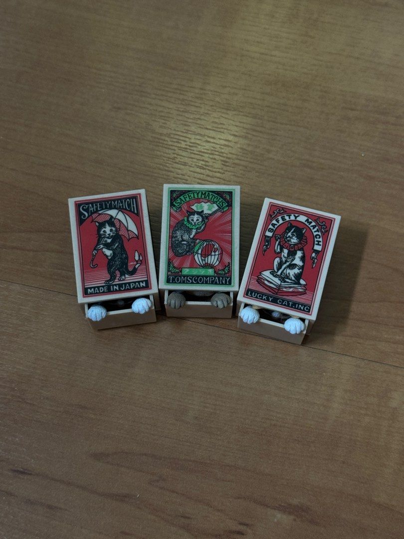 SAFETY MATCH CAT MADE IN JAPAN (Category: Vintage Collectibles) located in Cavite. Submitted by devareaux (Listing ID 1371959935, Image 1). Description: As set Payment gcash.
