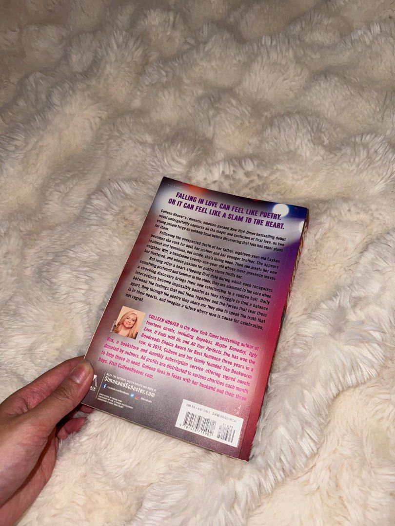 Slammed Colleen Hoover (Category: Storybooks) located in Las Pinas. Submitted by privari (Listing ID 1372017632, Image 3). Description: .