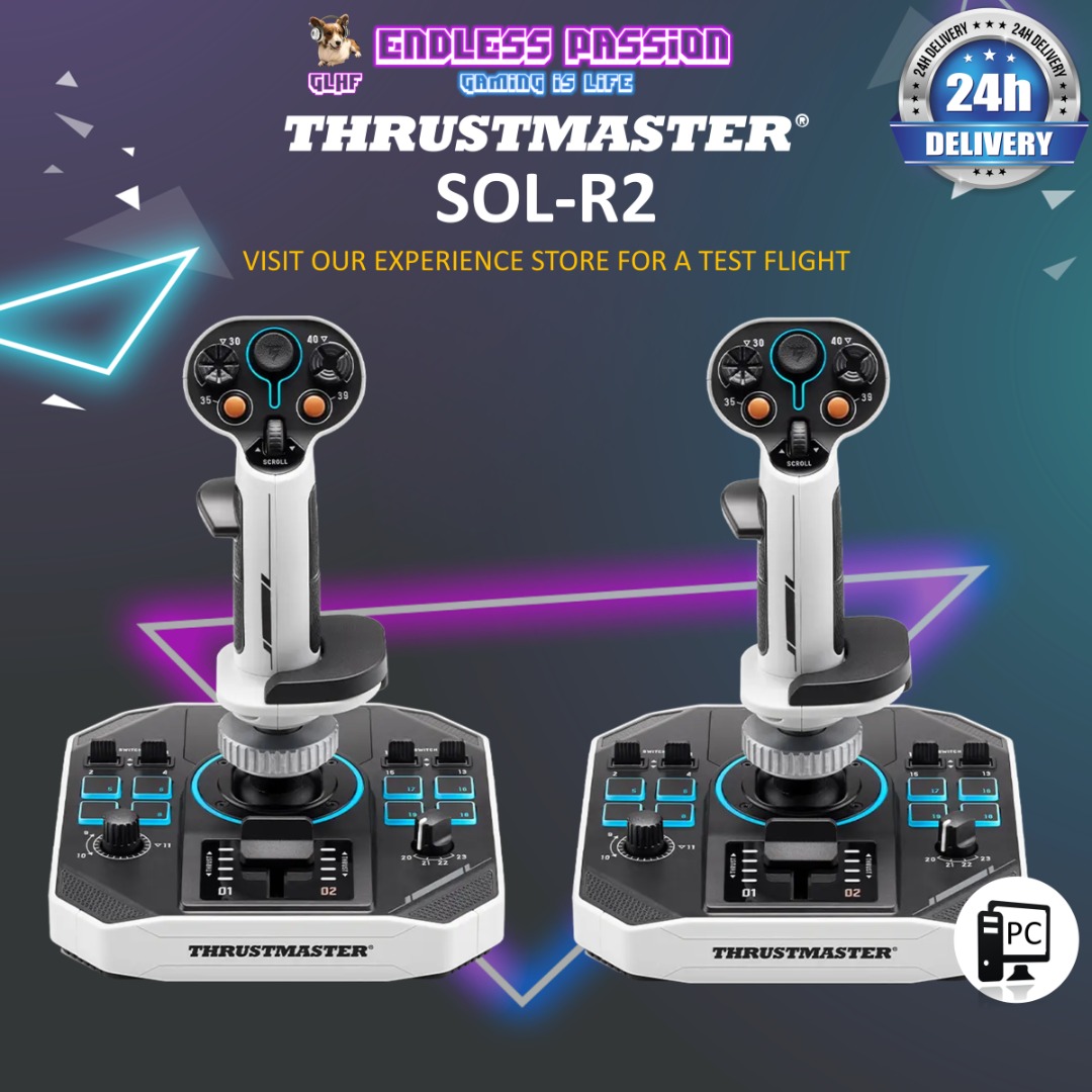Thrustmaster SOL-R 2 HOSAS (Hands On Stick And Stick), Video Gaming ...