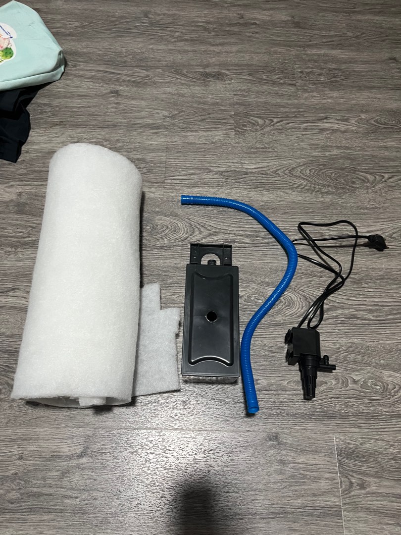 Image showcasing Used aquarium filtration system for sale. The pump is brand new ...