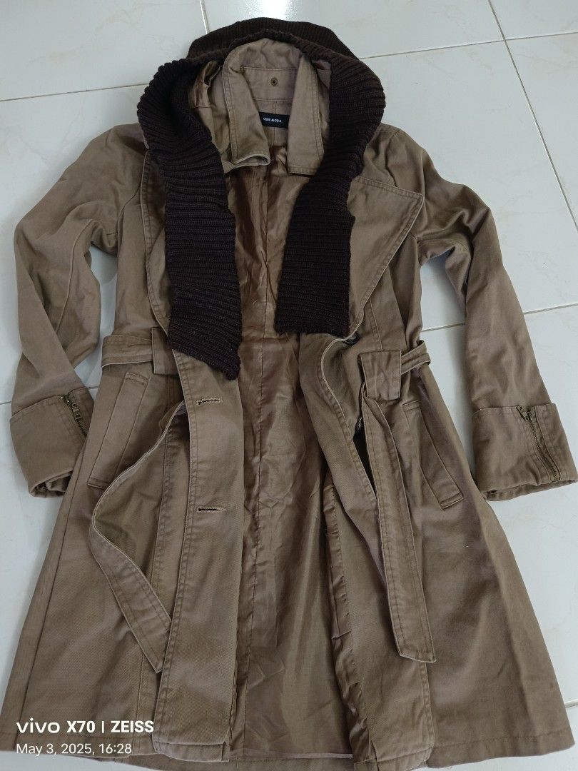 Winter Jacket (Category: Coats, Jackets and Outerwear) located in Singapore. Submitted by cheerfully0124 (Listing ID 1372012156, Image 1). Description: lady Winter Jacket in light brown colour. Purchased from overseas and used once.