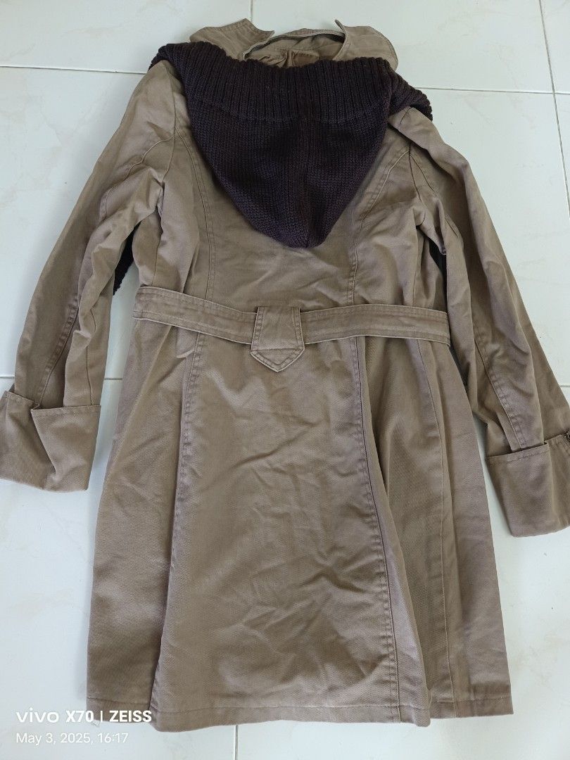 Winter Jacket (Category: Coats, Jackets and Outerwear) located in Singapore. Submitted by cheerfully0124 (Listing ID 1372012156, Image 2). Description: lady Winter Jacket in light brown colour. Purchased from overseas and used once.