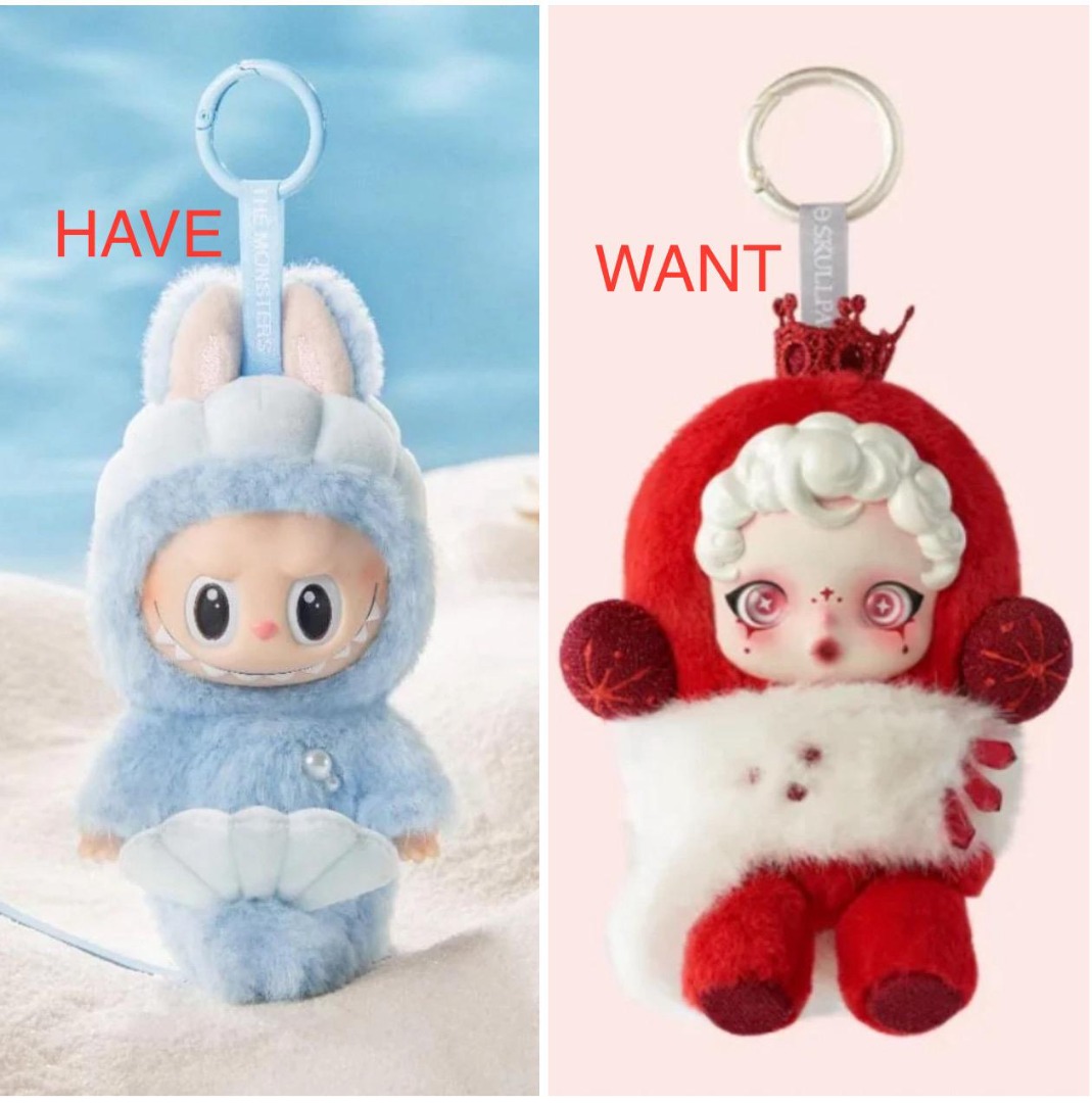 WTT MY LABUBU HIDE AND SEEK MERBUBU TO WINTER SYMPHONY SECRET ...