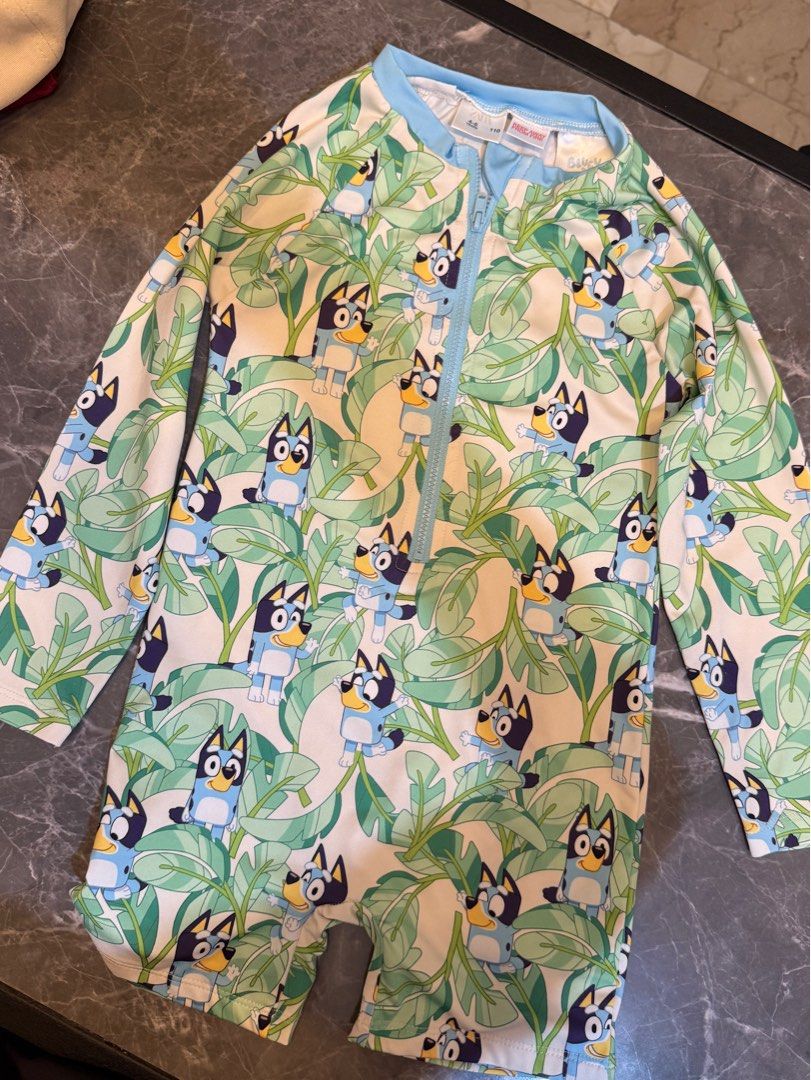 ZARA Bluey rash guard for boys, Babies & Kids, Babies & Kids Fashion on ...