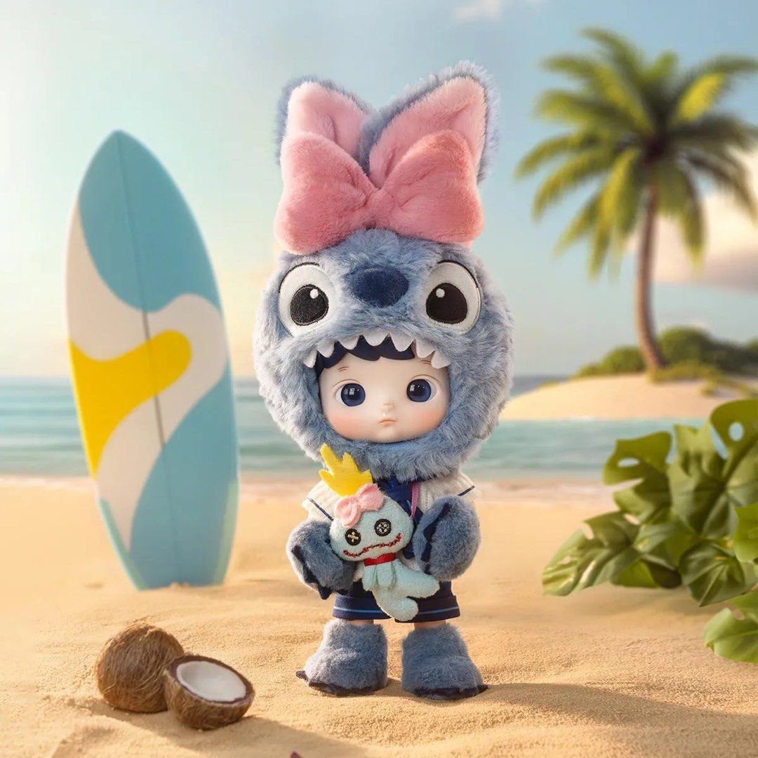 100% Authentic] POP MART HACIPUPU STITCH 1/8 Action Figure