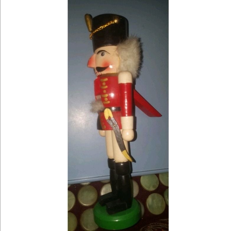 2pcs Hand Painted Nutcracker Toy Soldier with Sword (Large and small) (Category: Figurines & Statues) located in Manila. Submitted by the_thrift_shop_onlineph (Listing ID 1372122376, Image 3). Description: No long reservation, priority ASAP buyer Products in hand ready to ship Feel free to chat, message or text for additional pictures and inquiry for the availability of the items before placing an order. What you see what you get (see pictures) D