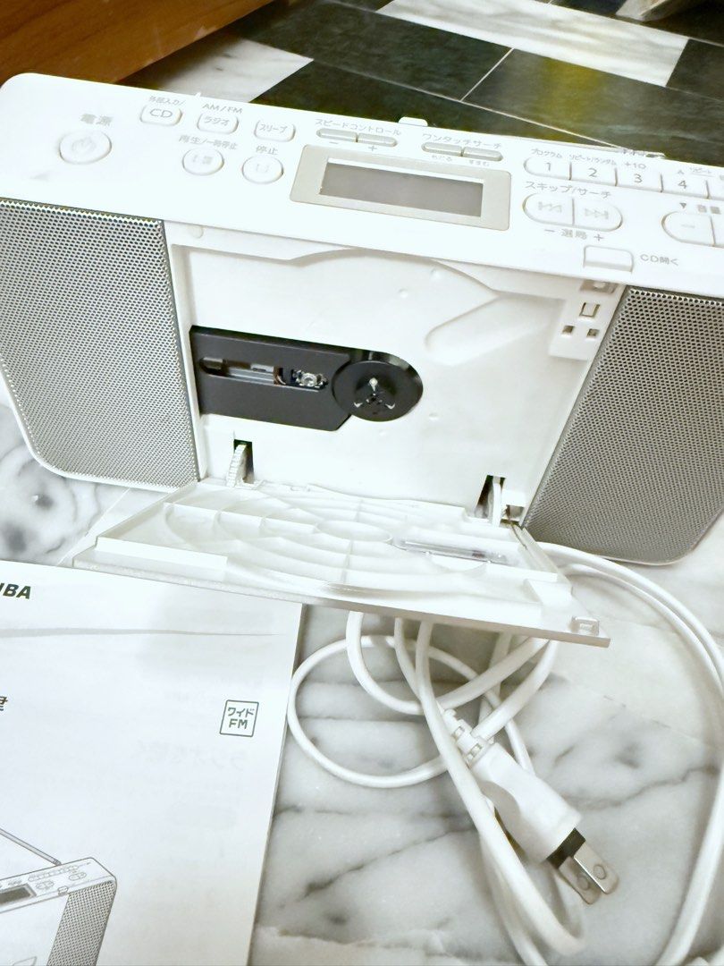 ファッション人気ブランドランキング 二手] 日本Toshiba 耳機及 CD/收音機播放機電壓100V, TY-C300 ラジオ・コンポ