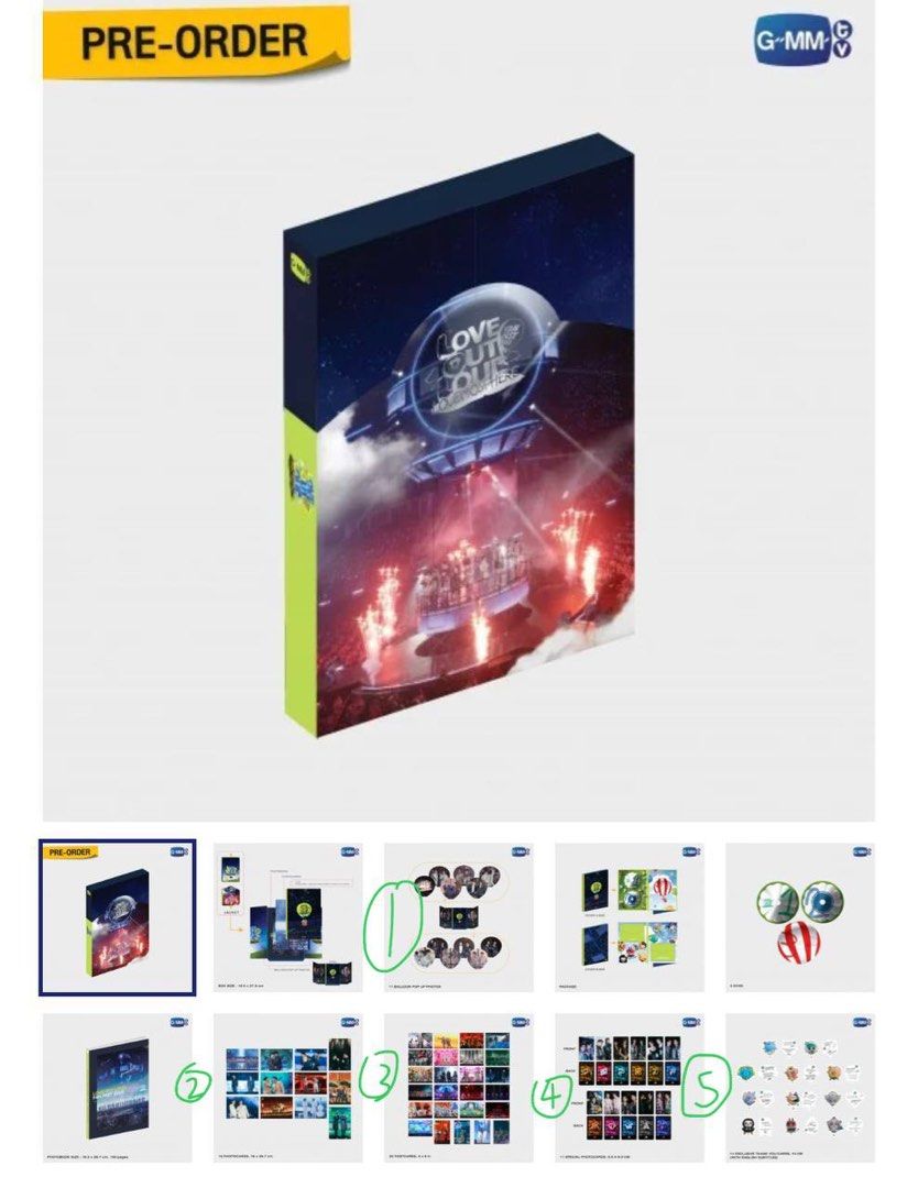 夾GMMTV LOL 2025 DVD Boxset, 興趣及遊戲, 收藏品及紀念品