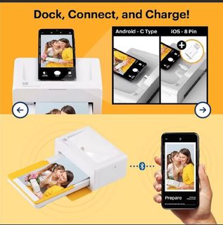 包SF,全新柯達 Kodak PD460藍牙 4R 相片打印機（黃色）柯達 KODAK PD460，開學用品，幼稚園交功課，原價$119963015651891329114