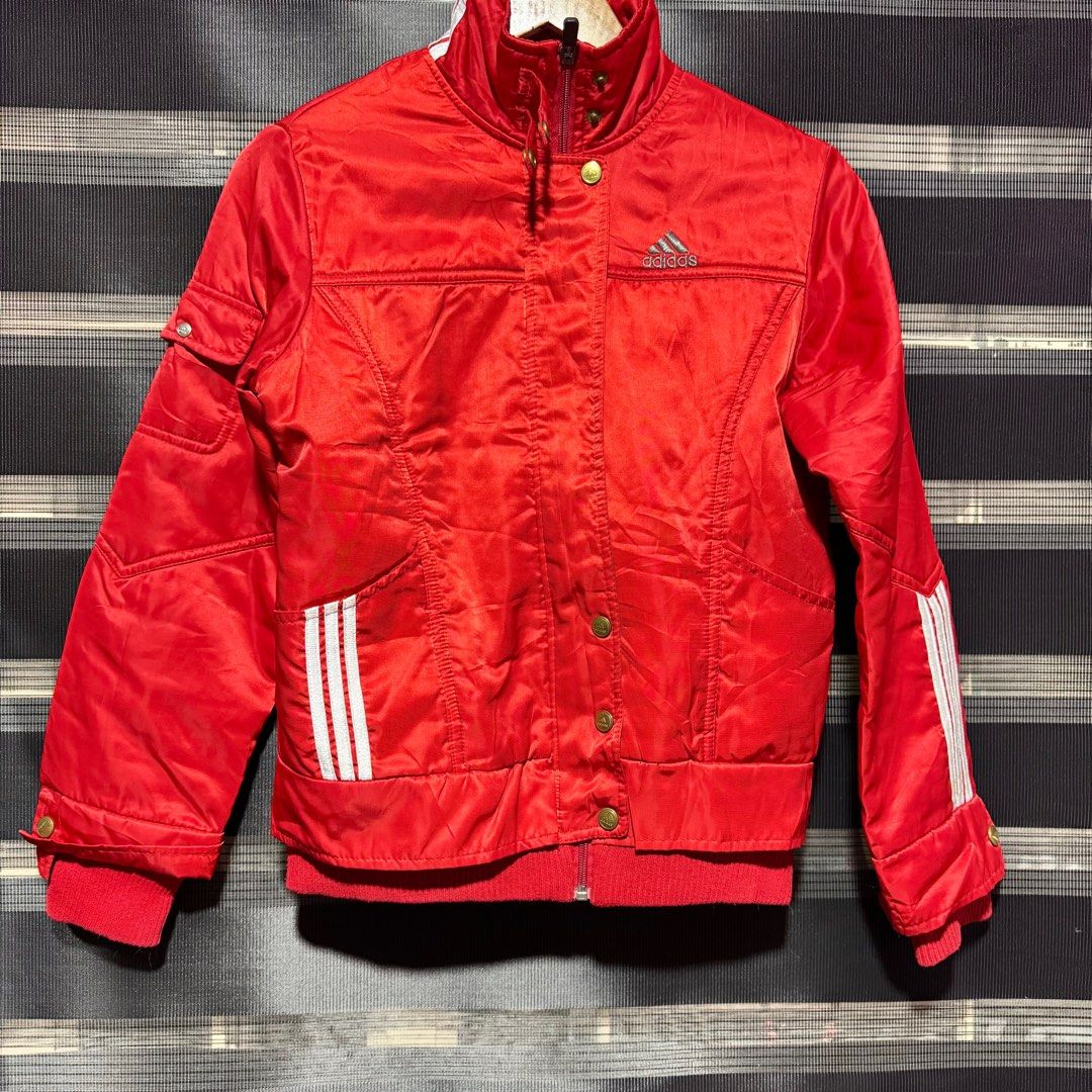 Adidas jacket (Category: Coats, Jackets and Outerwear) located in Plaridel. Submitted by chogs0215 (Listing ID 1372259925, Image 2). Description: For sale adidas jacket Size xs on tag best fit small womens.