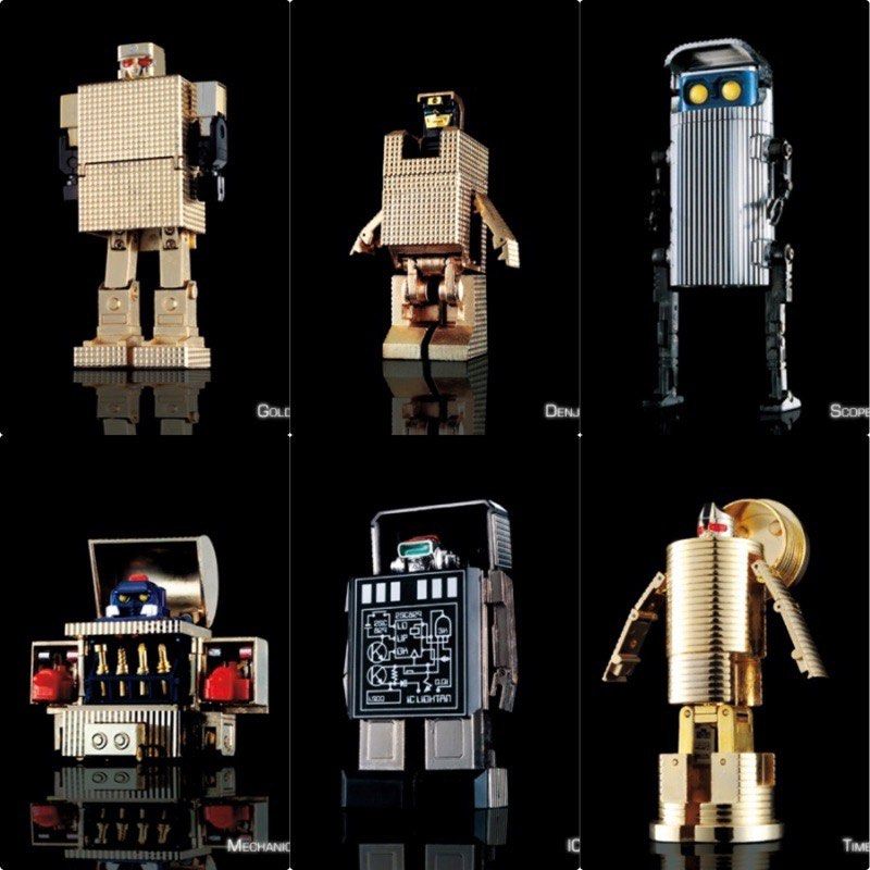 Bandai SOC Gold Lightan / Lightan Collectable Wooden Box Set of Six (Category: Toy Figures) located in Singapore. Submitted by piecemain77 (Listing ID 1372161428, Image 3). Description: Bandai SOC Gold Lightan / Lightan Collectable Wooden Box Set of Six Never open and still In its plastic wrap..