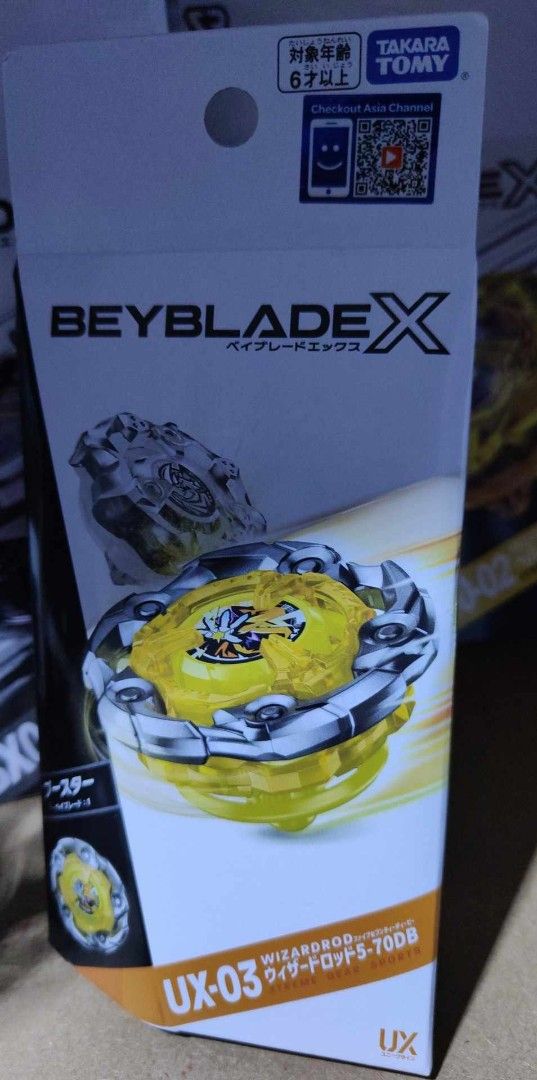 Beyblade X Takara Tomy Non Bankee Wizard Rod (Category: Action & Battle Toys) located in Valenzuela. Submitted by dreamvisoriaph (Listing ID 1372256080, Image 1). Description: .