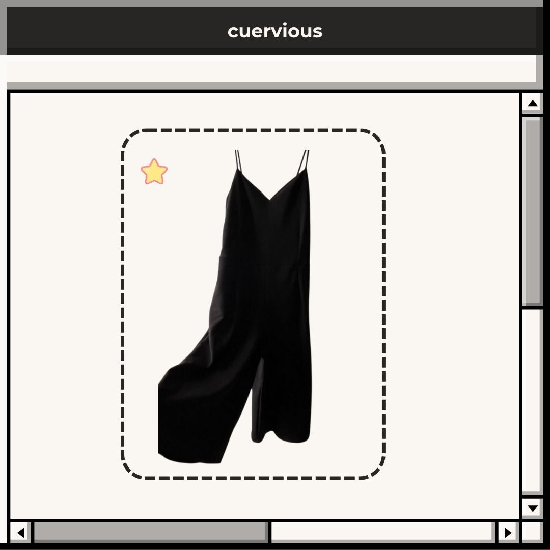 BLACK SLEEVELESS JUMPSUIT XS-S (Category: Jumpsuits) located in Manila. Submitted by cuervious (Listing ID 1344719052, Image 1). Description: .