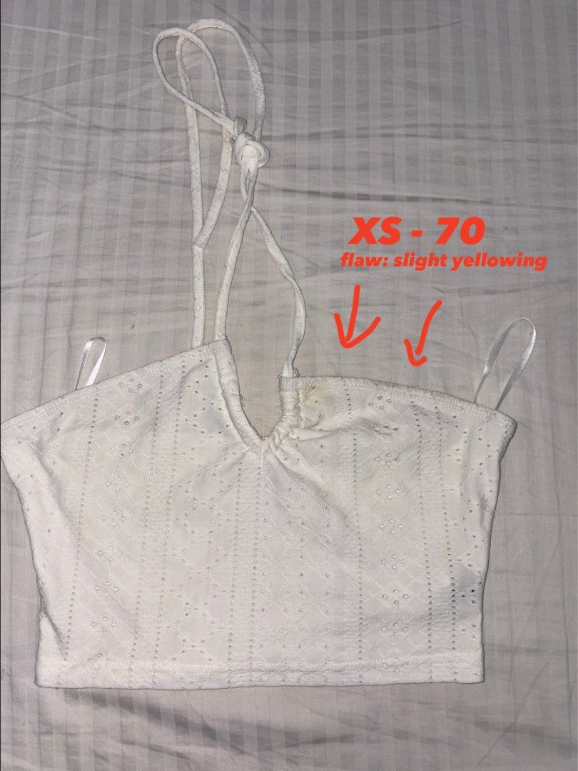 BUNDLE OF 4 Night Out Tops (Category: Sleeveless) located in Manila. Submitted by painttherust (Listing ID 1372113917, Image 2). Description: - TAKE ALL = 200 - INDIV PRICES indicated per pic - can negotiate prices .