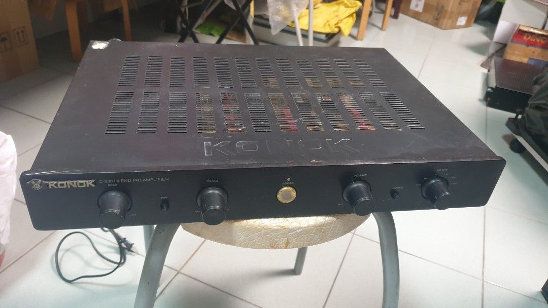 China made high end pre amplifier (Category: Soundbars, Speakers & Amplifiers) located in Singapore. Submitted by wang5335 (Listing ID 1372217521, Image 1). Description: Made in China pre amp, used high grade components. sound is good. price negotiable..